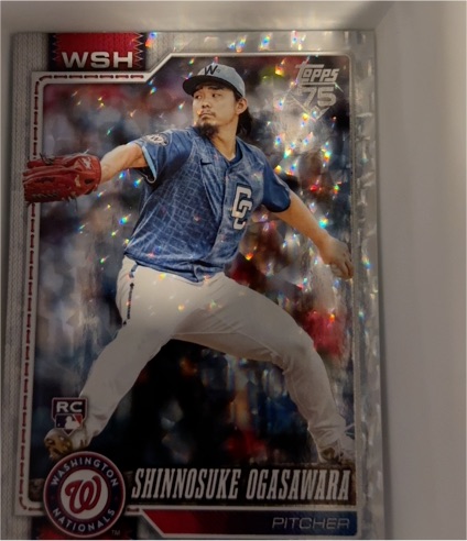 2026 Topps Series 1 #32 Shinnosuke Ogasawara — front