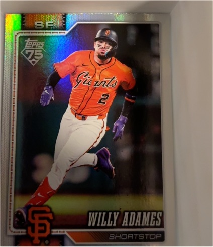 2026 Topps Series 1 #267 Willy Adames — front