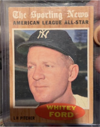 1962 Topps #475 Whitey Ford — front