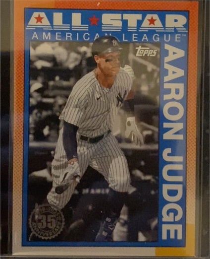 2025 Topps '90 Topps All Star #90AS-12 Aaron Judge — front