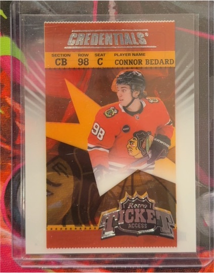2024-25 Upper Deck Credentials #RT-CB Connor Bedard — front