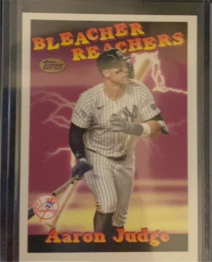2025 Topps Update Series #BR-4 Aaron Judge — front