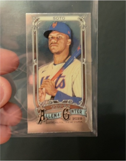 2025 Topps Allen & Ginter #95 Juan Soto — front