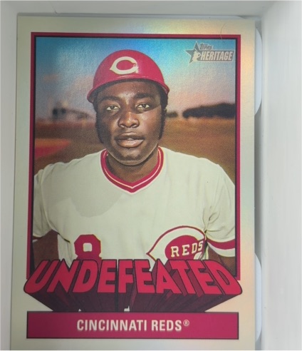 2025 Topps Heritage High Number Undefeated #U-6 Ken Griffey — front