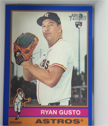 2025 Topps Heritage High Number #511 Ryan Gusto — front