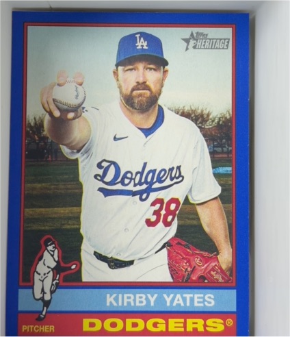 2025 Topps Heritage High Number #649 Kirby Yates — front