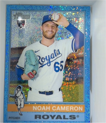 2025 Topps Heritage #65 Noah Cameron — front
