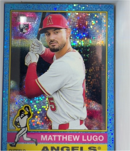 2025 Topps Heritage High Number #546 Matthew Lugo — front
