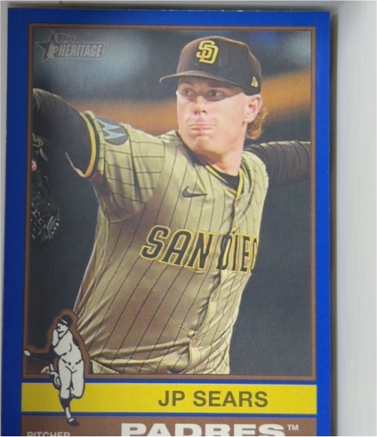 2025 Topps Heritage High Number #647 JP Sears — front