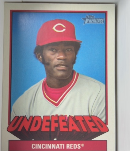 2025 Topps Heritage High Number Undefeated #U-5 George Foster — front