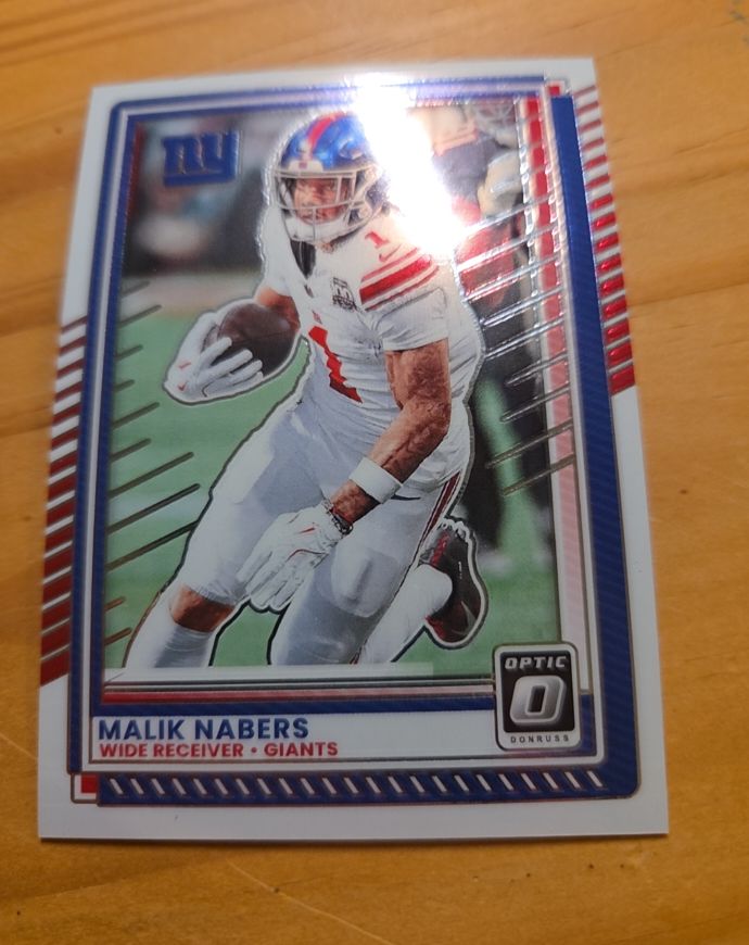 2025 Donruss Optic #182 Malik Nabers — front