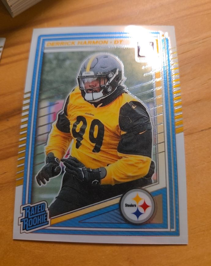 2025 Donruss Optic #257 Derrick Harmon — front