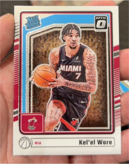 2024-25 Panini Donruss Optic #280 Kel'el Ware — front