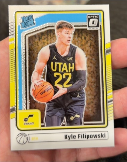2024-25 Donruss Optic #300 Kyle Filipowski — front