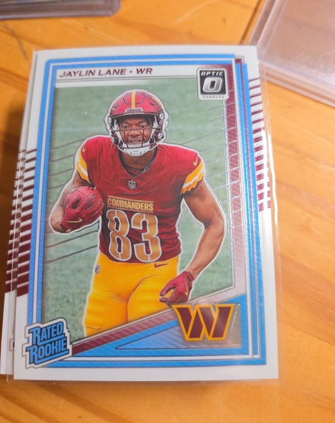 2025 Donruss Optic #249 Jaylin Lane — front