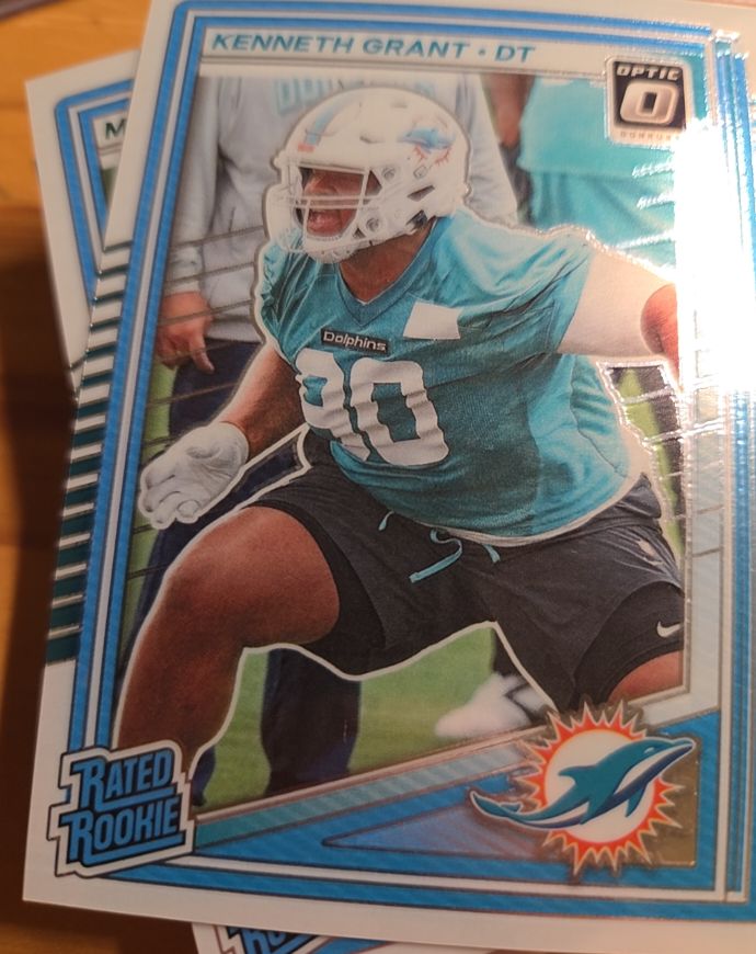 2025 Donruss Optic #216 Kenneth Grant — front