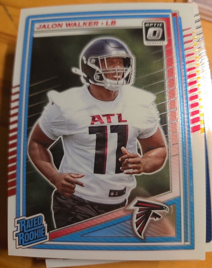 2025 Panini Donruss Optic #290 Jalon Walker — front