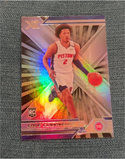 2021-22 Panini Chronicles XR #377 Cade Cunningham — front