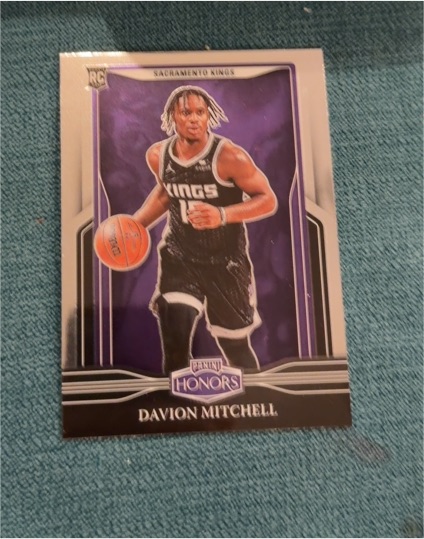 2021-22 Panini Chronicles Honors #688 Davion Mitchell — front