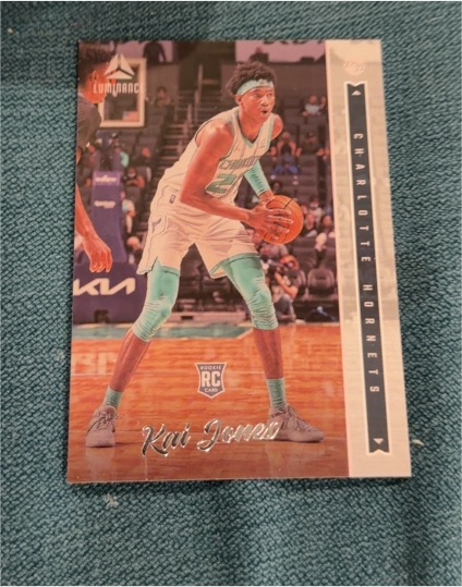 2021-22 Panini Chronicles Luminance #253 Kai Jones Rookie — front