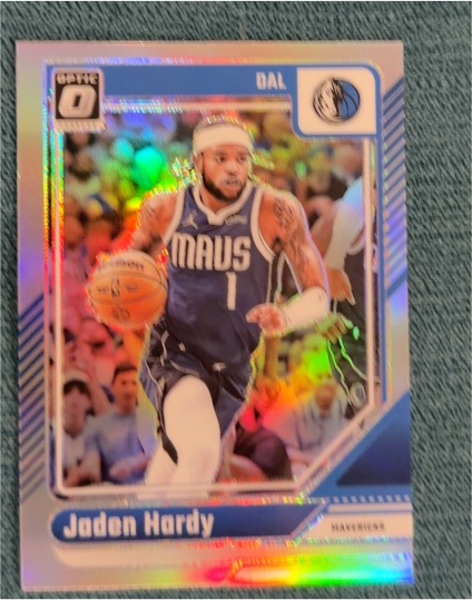 2024-25 Panini Donruss Optic #33 Jaden Hardy — front