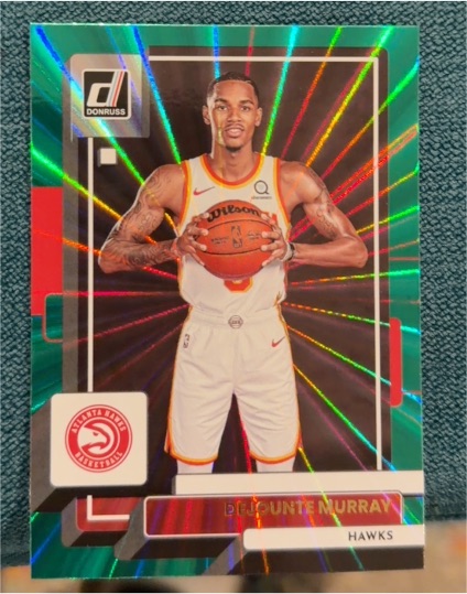 2022-23 Donruss #61 Dejounte Murray — front