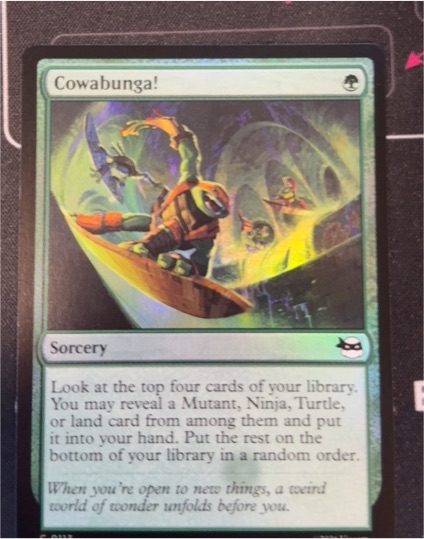 2026 Magic: The Gathering #113 Cowabunga! — front