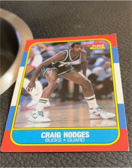 1986-87 Fleer #47 Craig Hodges Milwaukee Bucks — front
