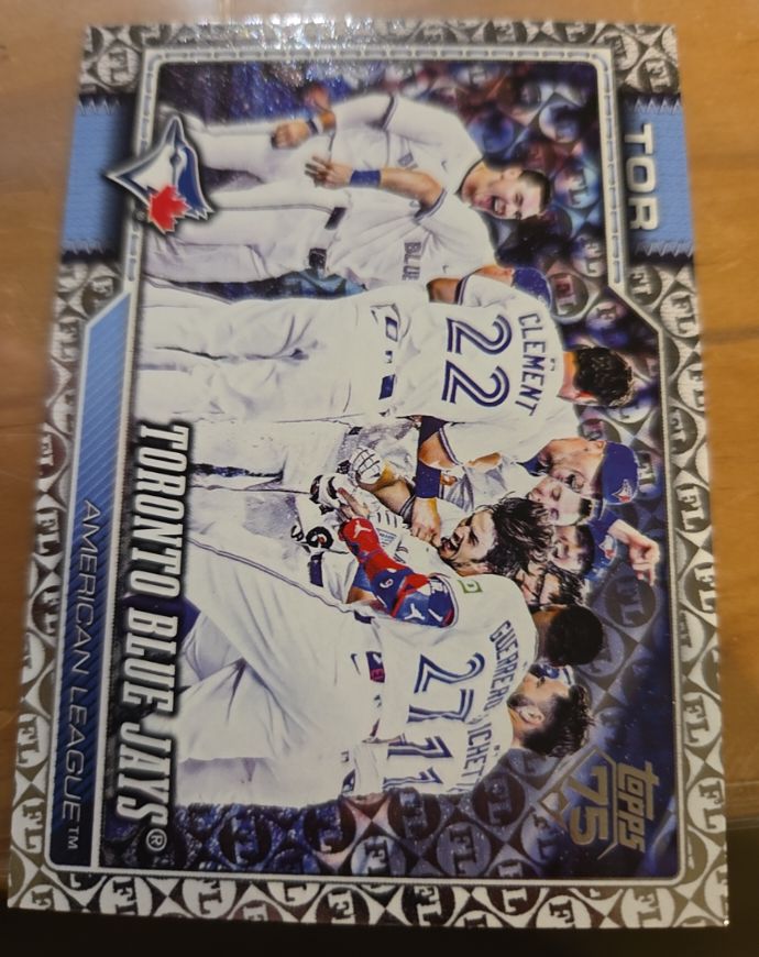 2026 Topps Series 1 #113 Toronto Blue Jays Team Card — front