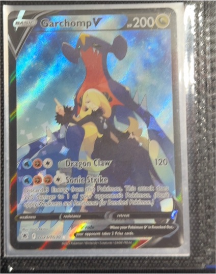 2022 Pokémon Astral Radiance #TG23 Garchomp V — front