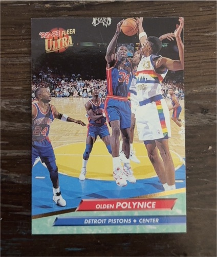 1992-93 Fleer Ultra #259 Olden Polynice — front