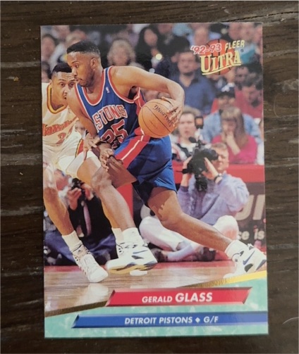 1992-93 Fleer Ultra #257 Gerald Glass — front