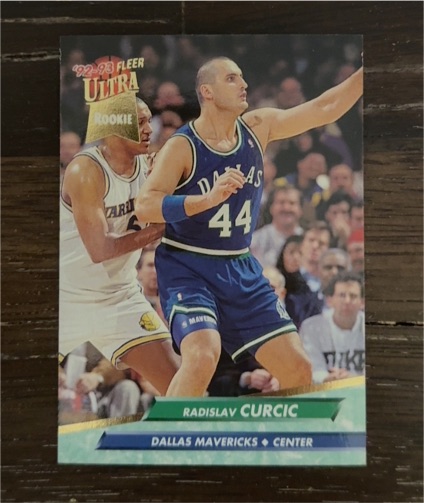 1992-93 Fleer Ultra #246 Radislav Curcic — front