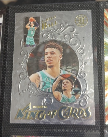 2021-22 Panini Illusions #12 LaMelo Ball King of Cards — front