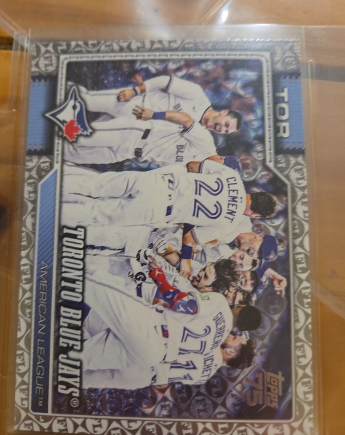 2026 Topps Series 1 #113 Toronto Blue Jays Team Card — front