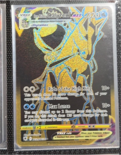 2022 Pokémon Astral Radiance TG29 Ice Rider Calyrex VMAX — front