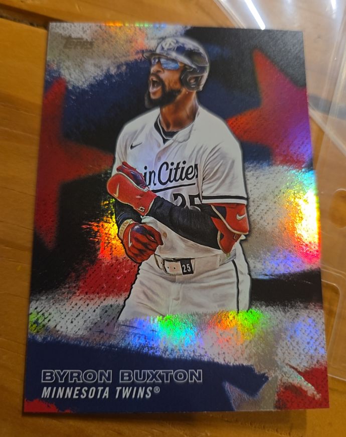 2026 Topps Series 1 Stars of MLB #SMLB-22 Byron Buxton — front