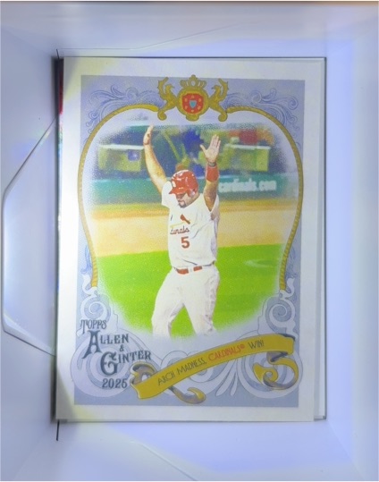 2025 Topps Allen & Ginter Sweet Victory #SV-10 Albert Pujols — front