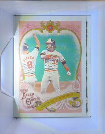 2025 Topps Allen & Ginter #SV-32 Eddie Murray Sweet Victory — front