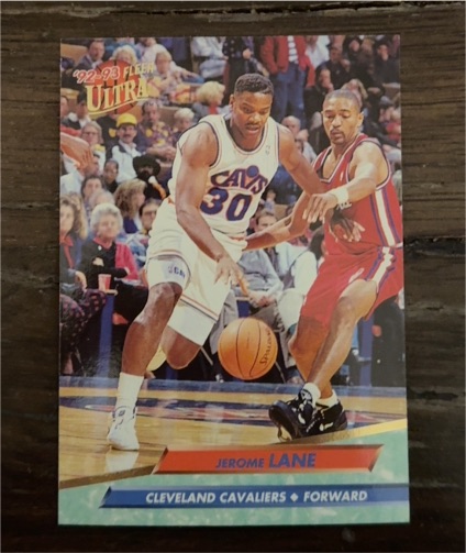 1992-93 Fleer Ultra #241 Jerome Lane — front