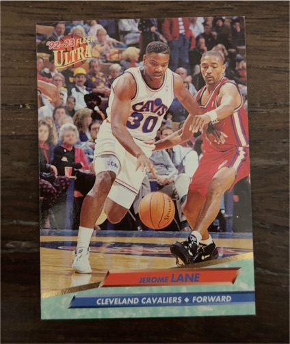 1992-93 Fleer Ultra #241 Jerome Lane — front