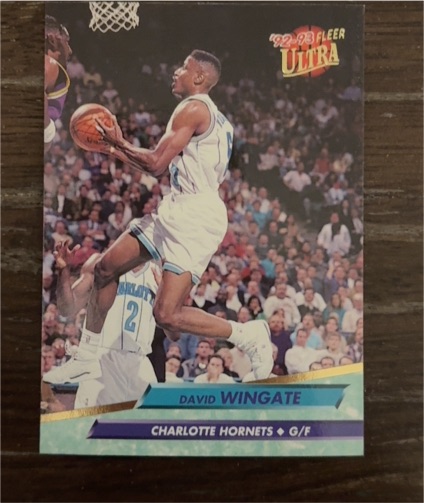 1992-93 Fleer Ultra #235 David Wingate — front