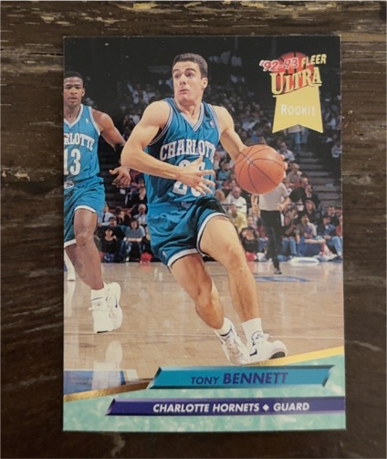 1992-93 Fleer Ultra #231 Tony Bennett — front