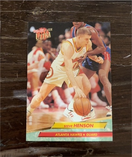 1992-93 Fleer Ultra #223 Steve Henson — front