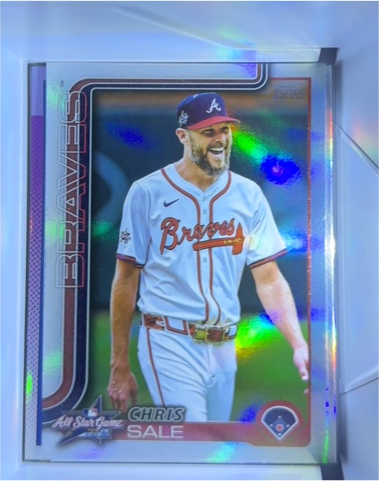 2025 Topps Chrome Update #ASGC-43 Chris Sale Atlanta Braves — front