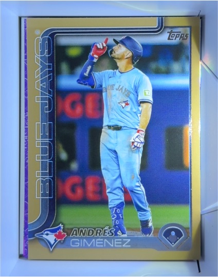 2025 Topps Update #US75 Andrés Gimenez — front
