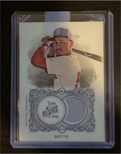 2019 Topps Allen & Ginter #FSRB-MB Mookie Betts — front