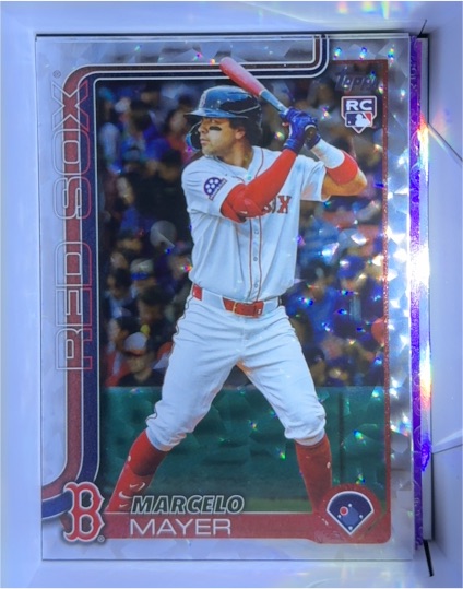 2025 Topps Update Series #US105 Marcelo Mayer — front