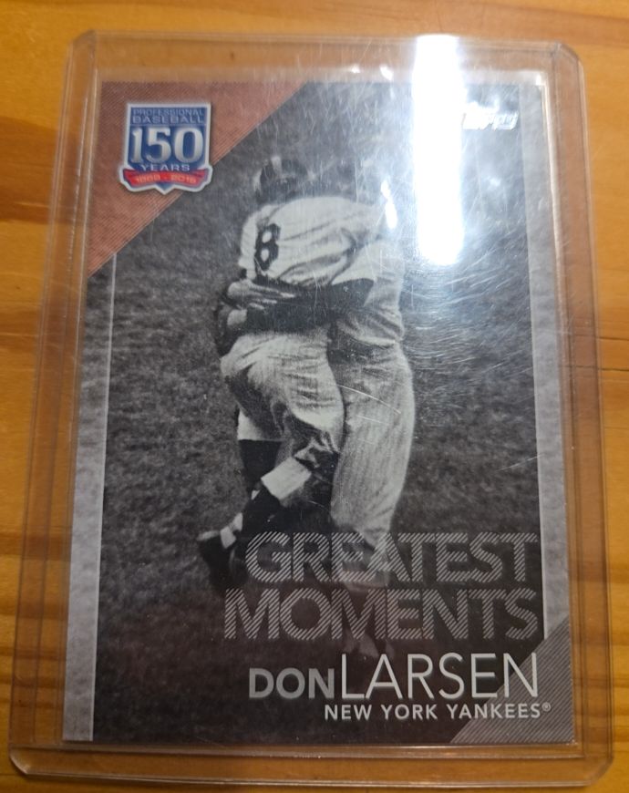 2019 Topps Series 2 Greatest Moments #GM-1 Don Larsen — front