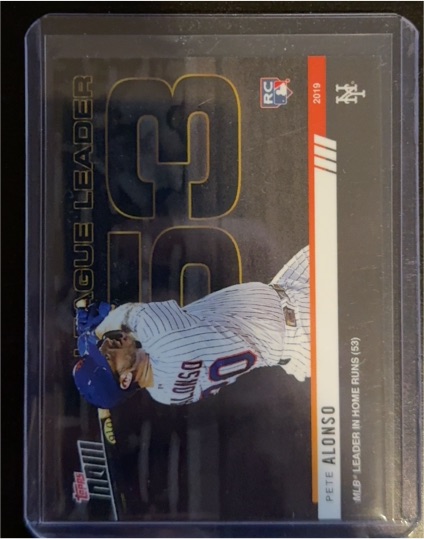 2019 Topps Now #930 Pete Alonso — front